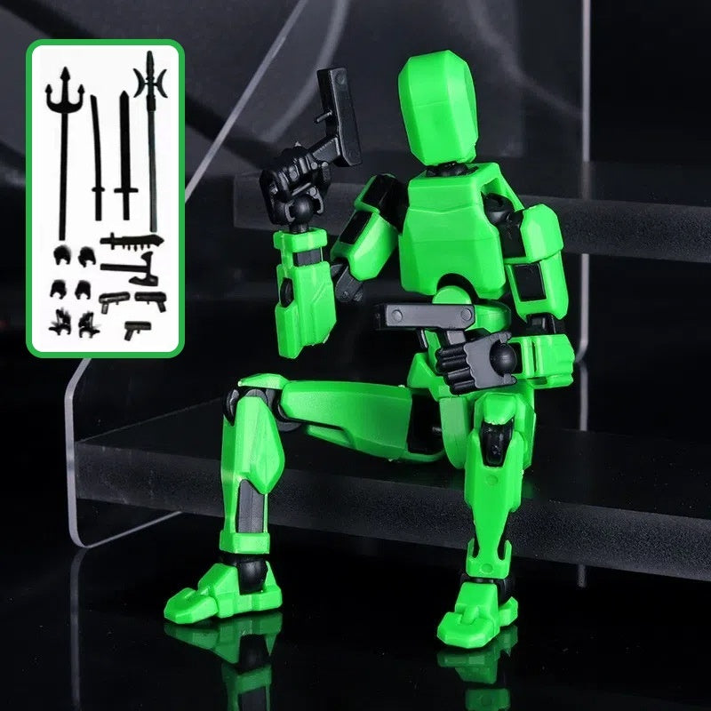 3D Printed Articulated Robot Action Figure