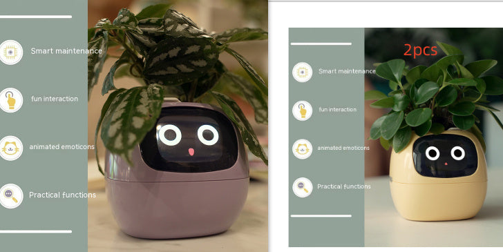 AI Smart Planter - 7 Sensors for Perfect Plant Care - GreenThumb