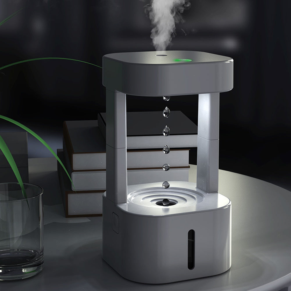Anti-Gravity Humidifier | Air Conditioning Mist Spray | Quiet Bedroom Office - TechBreeze