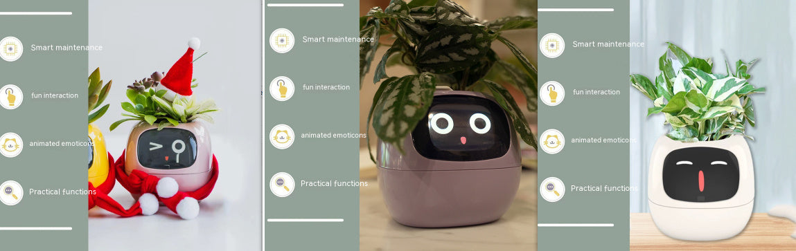 AI Smart Planter - 7 Sensors for Perfect Plant Care - GreenThumb
