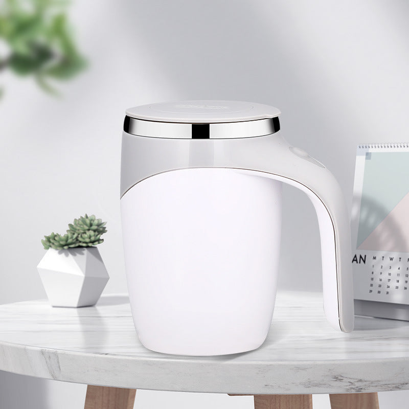 Automatic Stirring Cup Rechargeable Electric Lazy Milkshake Rotating Magnetic Water Cup