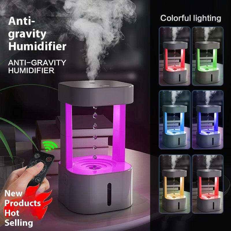 Anti-Gravity Humidifier | Air Conditioning Mist Spray | Quiet Bedroom Office - TechBreeze