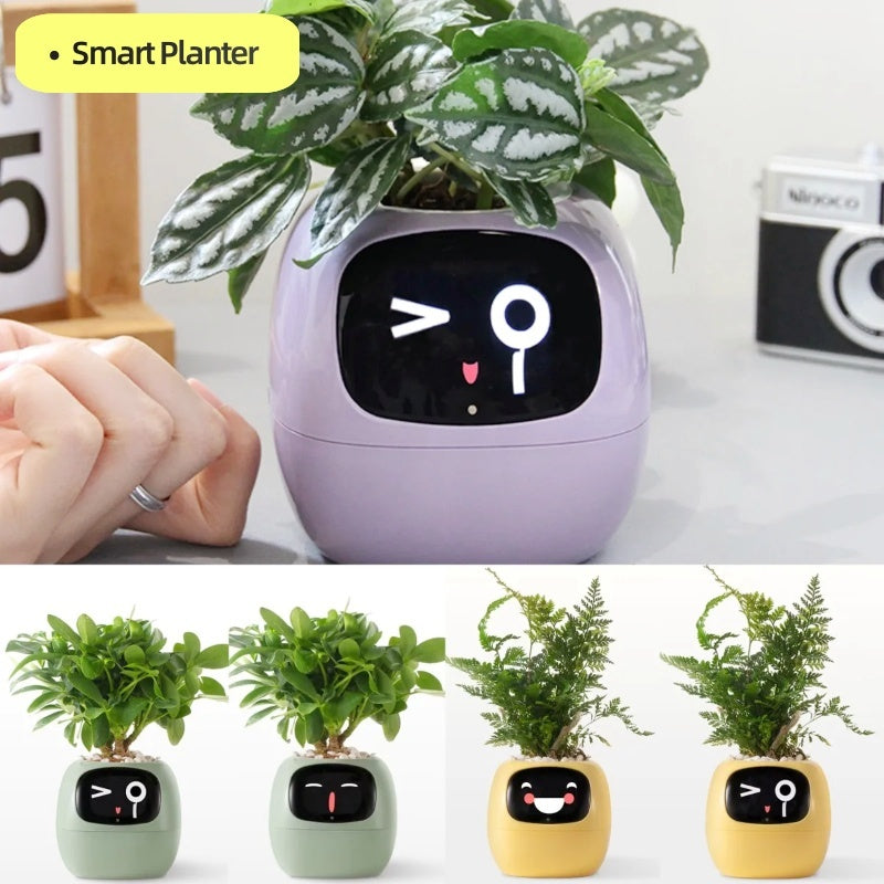 AI Smart Planter - 7 Sensors for Perfect Plant Care - GreenThumb