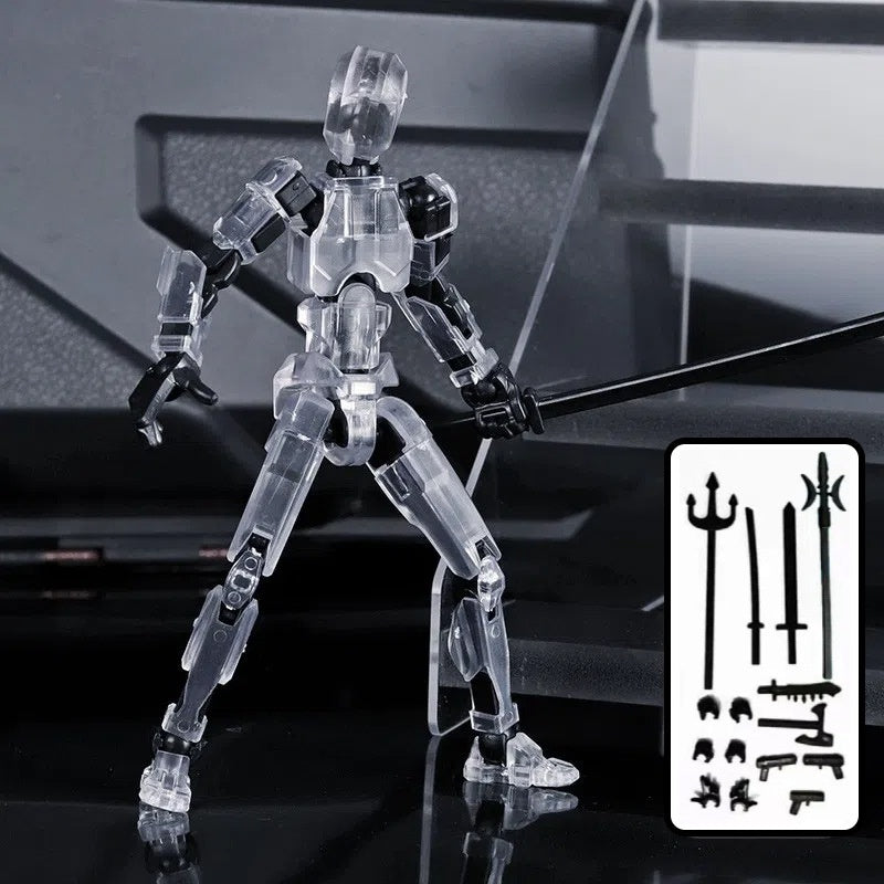 3D Printed Articulated Robot Action Figure