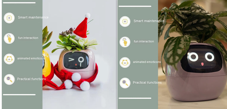 AI Smart Planter - 7 Sensors for Perfect Plant Care - GreenThumb