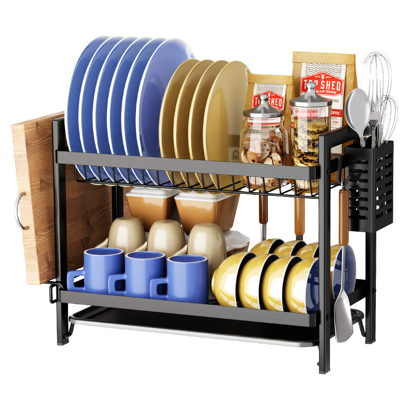 Dish Drying Rack - Kitchen Sink Organizer