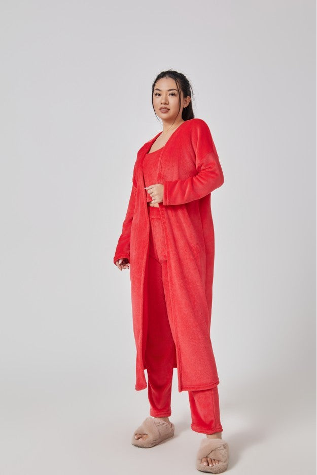Cozy Pajama Set - 3 Piece Lounge Set for Women