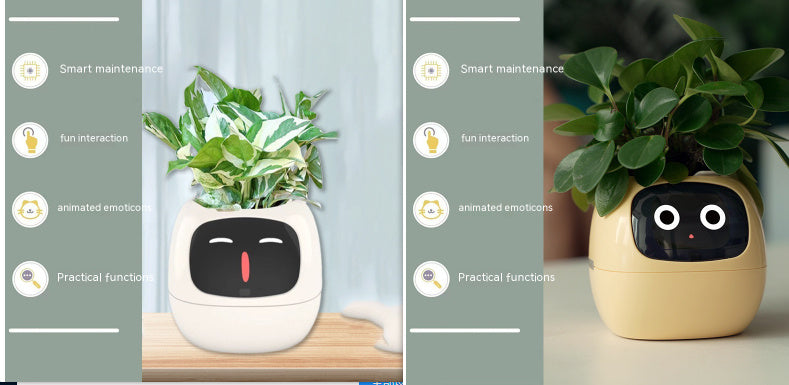 AI Smart Planter - 7 Sensors for Perfect Plant Care - GreenThumb
