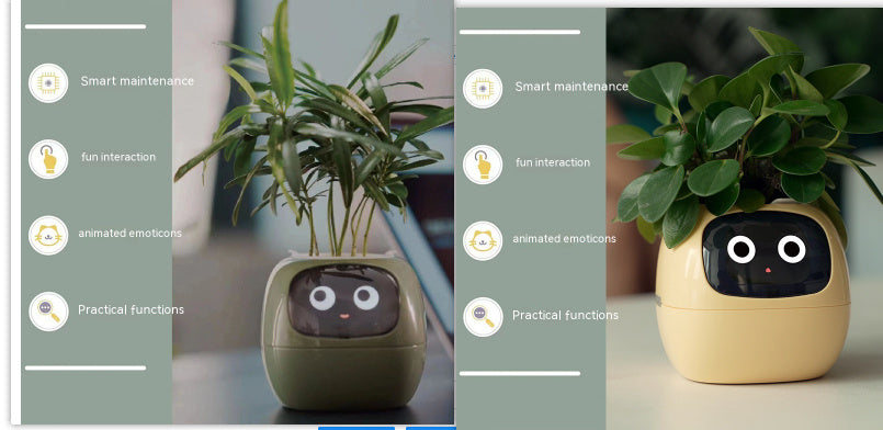 AI Smart Planter - 7 Sensors for Perfect Plant Care - GreenThumb