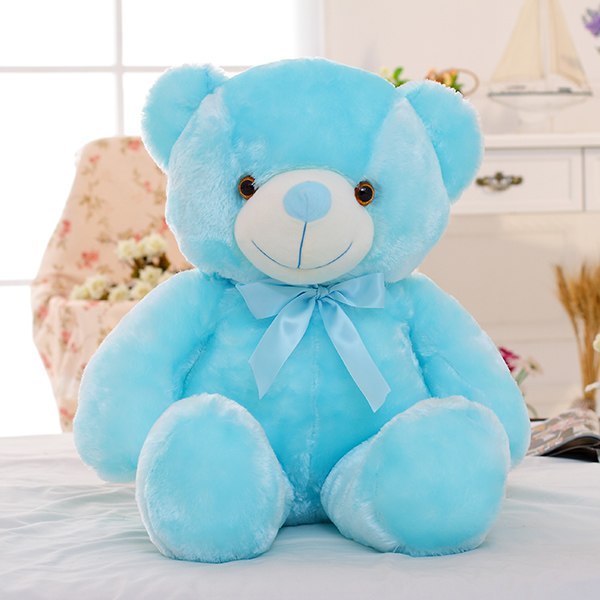 Emotional Support Light Up Teddy Bear - Cuddly Companion for Stress Relief