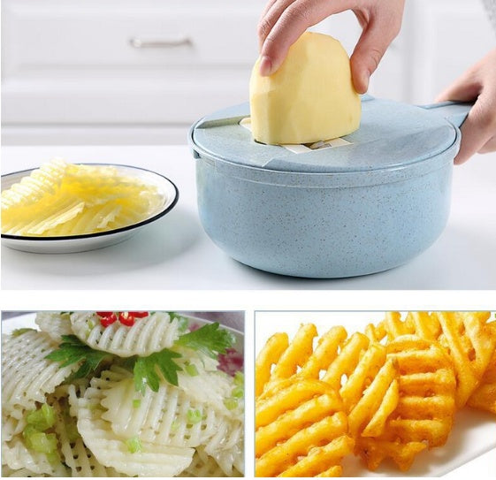 8 In 1 Mandoline Slicer - Ultimate Kitchen Tool