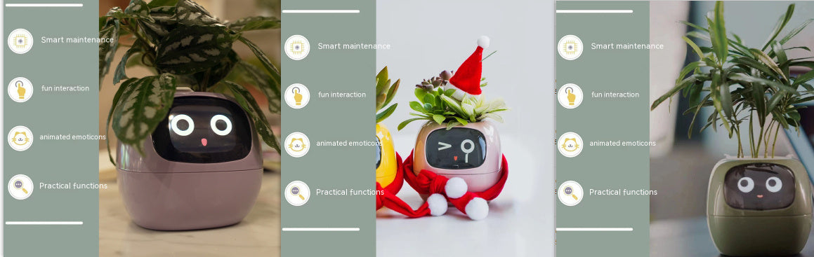 AI Smart Planter - 7 Sensors for Perfect Plant Care - GreenThumb