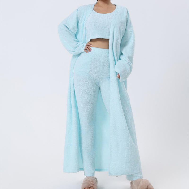 Cozy Pajama Set - 3 Piece Lounge Set for Women
