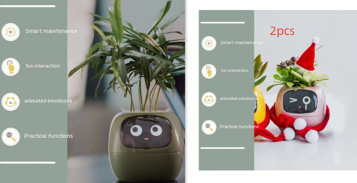 AI Smart Planter - 7 Sensors for Perfect Plant Care - GreenThumb