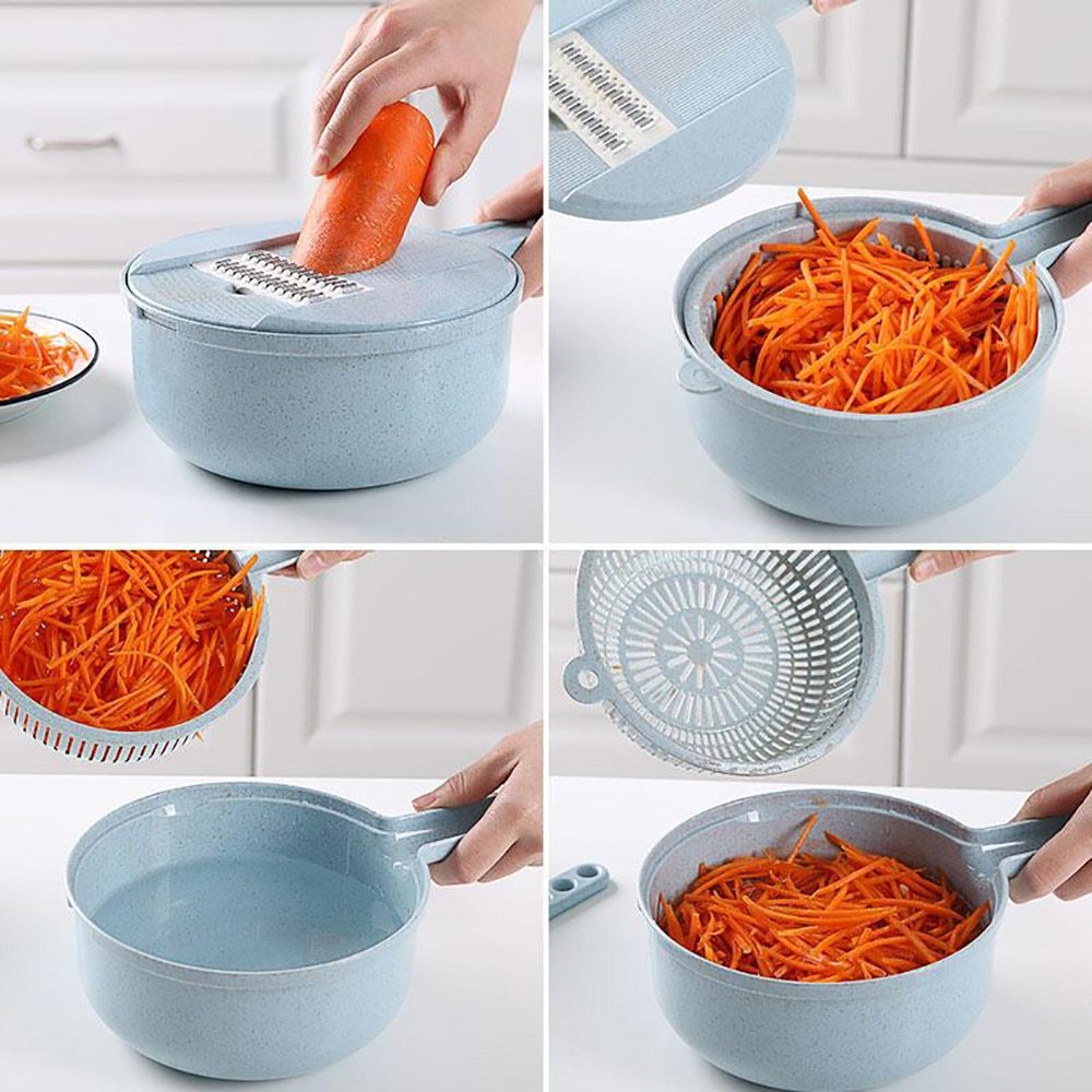 8 In 1 Mandoline Slicer - Ultimate Kitchen Tool