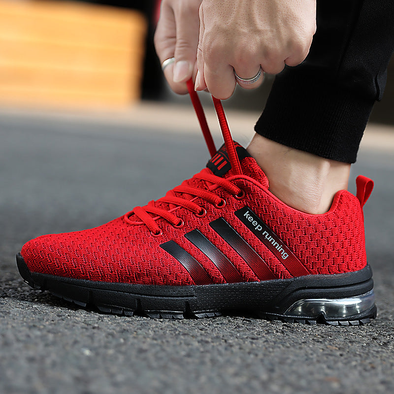 Couple Sports Shoes - Breathable Mesh Outdoor Running Shoes for Men and Women