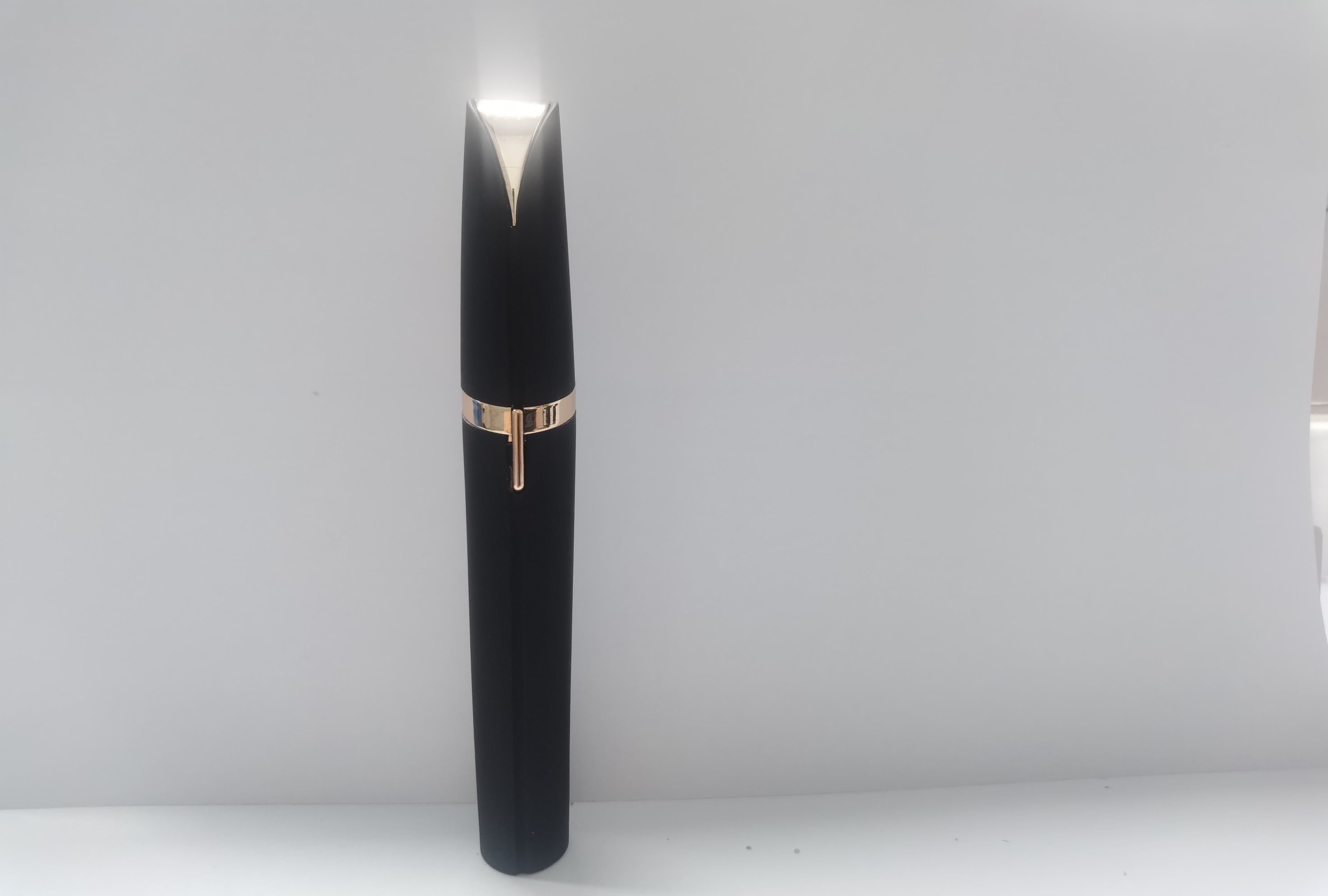 Electric Eyebrow Trimmer with LED Light - Painless Hair Remover & Precision Shaper