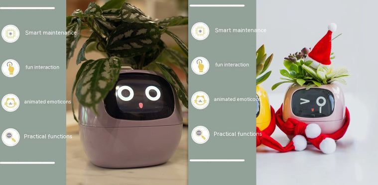 AI Smart Planter - 7 Sensors for Perfect Plant Care - GreenThumb