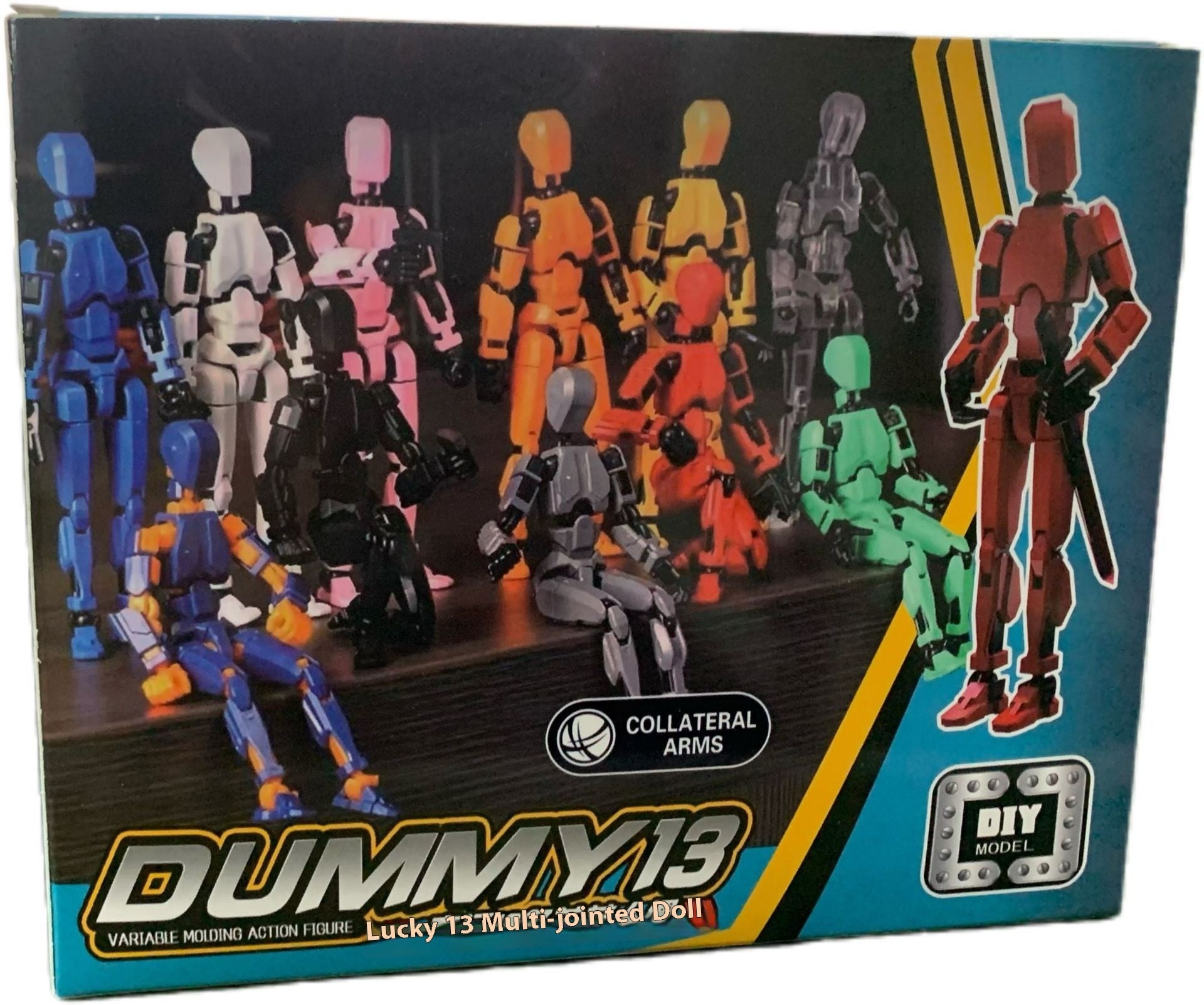 3D Printed Articulated Robot Action Figure