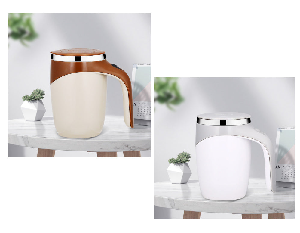 Automatic Stirring Cup Rechargeable Electric Lazy Milkshake Rotating Magnetic Water Cup