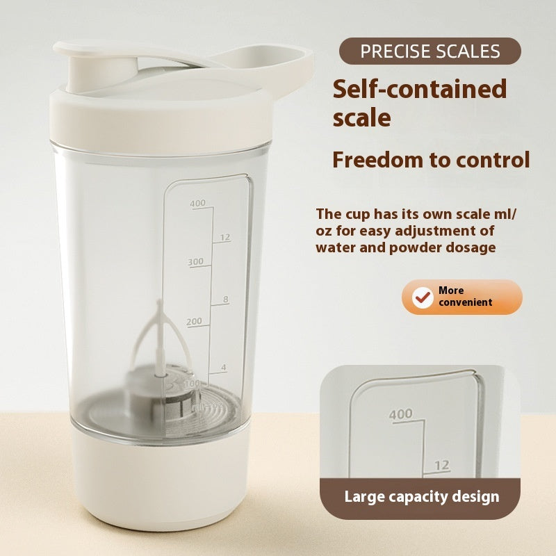 Electric Protein Powder Mixing Cup Automatic Shaker Mixer - GymFit