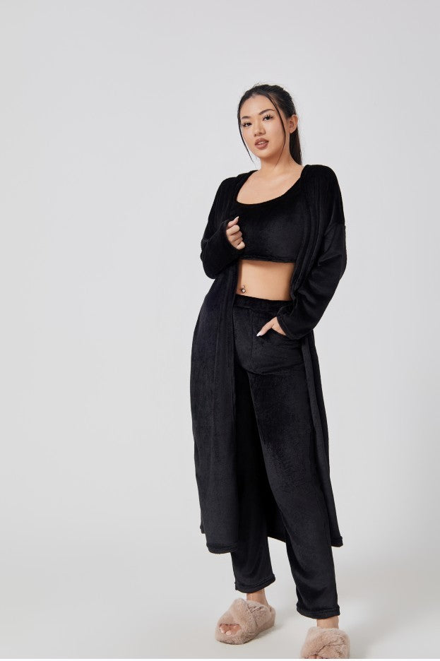 Cozy Pajama Set - 3 Piece Lounge Set for Women