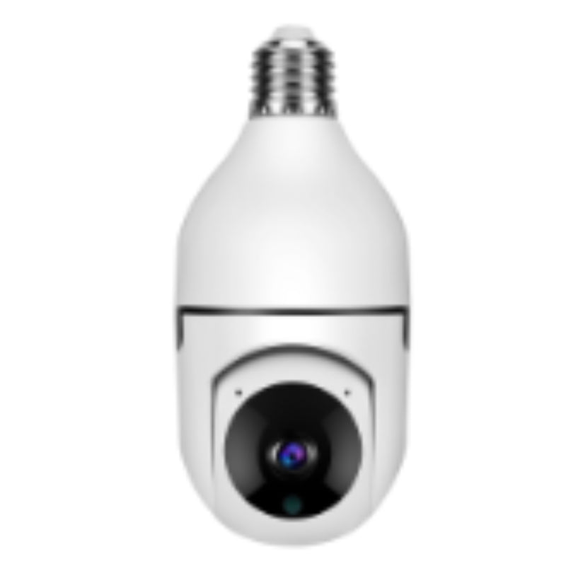 1080P WiFi Security Camera Bulb - 4X Zoom E27 Home 5GWiFi Alarm Monitor
