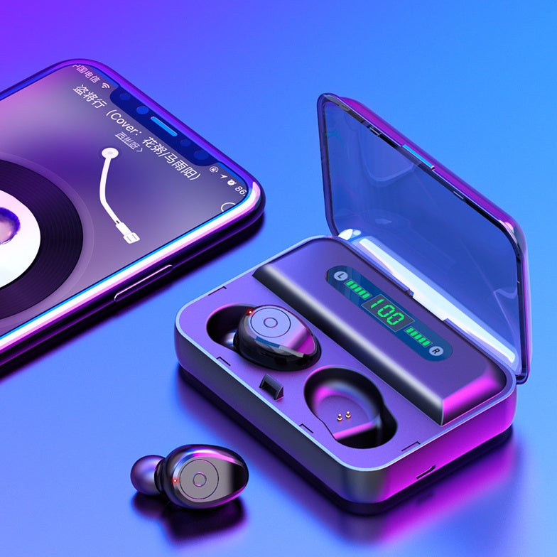 Bluetooth Headset with Power Bank - Stay Connected On-the-go