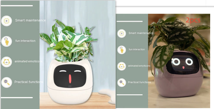 AI Smart Planter - 7 Sensors for Perfect Plant Care - GreenThumb