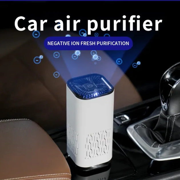 Car Air Purifier - Portable Negative Ion Generator