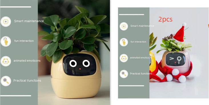 AI Smart Planter - 7 Sensors for Perfect Plant Care - GreenThumb