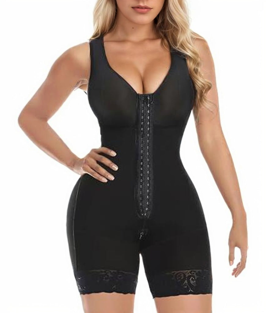 Colombian Shapewear Bodysuit - Tummy Control Post Surgery Full Body Shaper