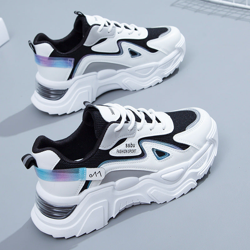 Fall New Women's Thick-soled Running Casual Shoes