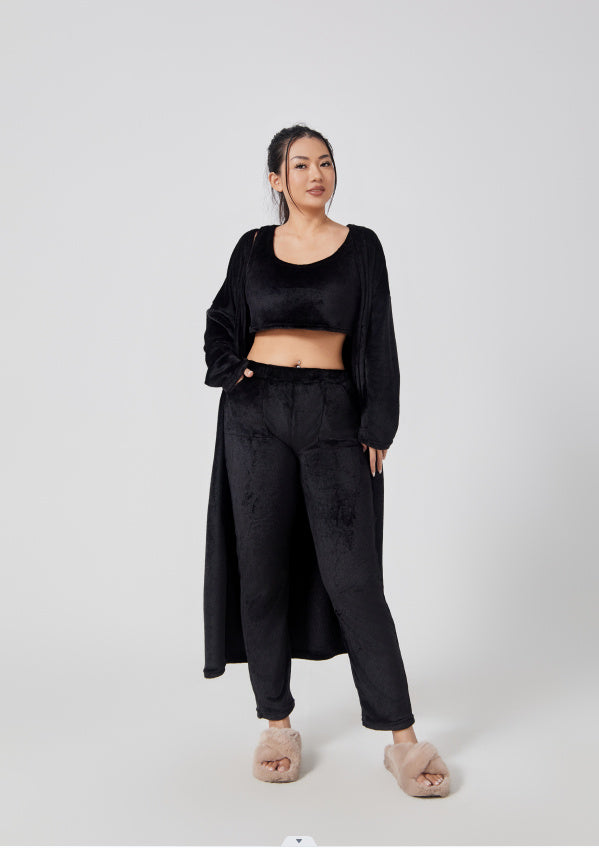 Cozy Pajama Set - 3 Piece Lounge Set for Women