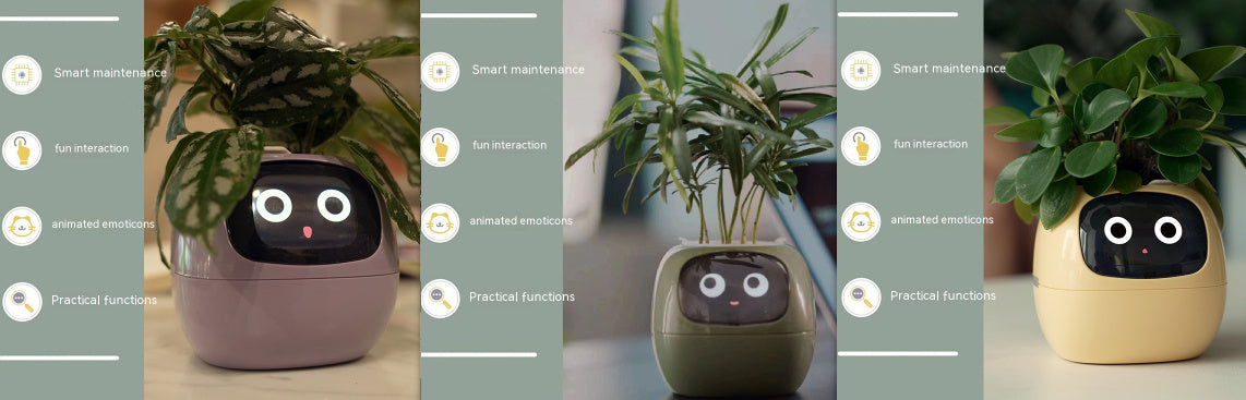 AI Smart Planter - 7 Sensors for Perfect Plant Care - GreenThumb