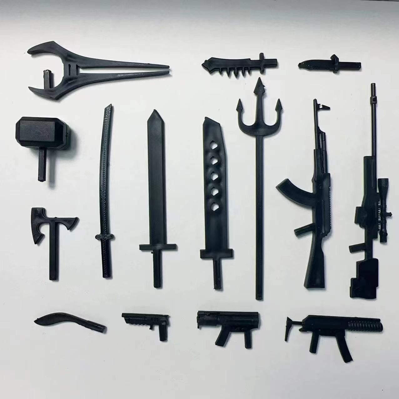 3D Printed Articulated Robot Action Figure