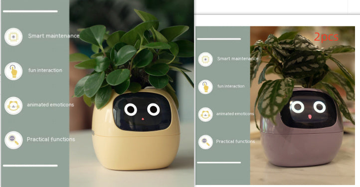 AI Smart Planter - 7 Sensors for Perfect Plant Care - GreenThumb