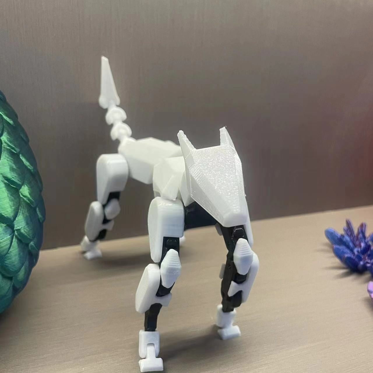 3D Printed Articulated Robot Action Figure