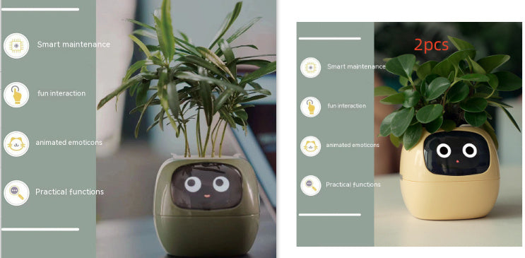 AI Smart Planter - 7 Sensors for Perfect Plant Care - GreenThumb