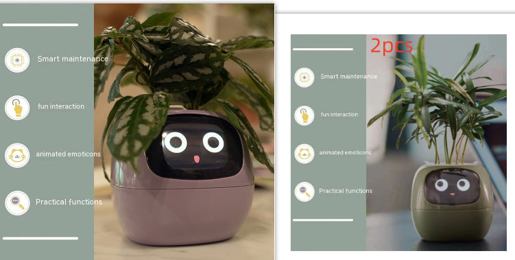 AI Smart Planter - 7 Sensors for Perfect Plant Care - GreenThumb
