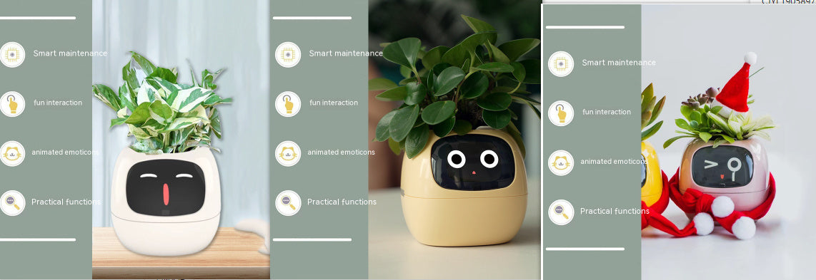 AI Smart Planter - 7 Sensors for Perfect Plant Care - GreenThumb