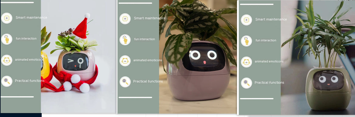 AI Smart Planter - 7 Sensors for Perfect Plant Care - GreenThumb