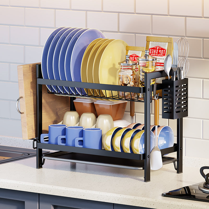 Dish Drying Rack - Kitchen Sink Organizer