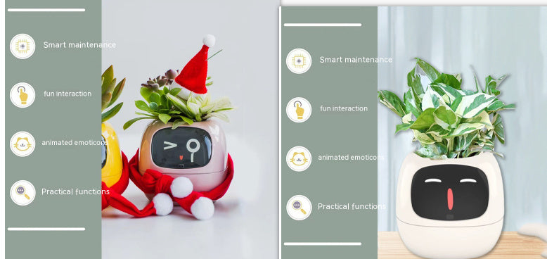 AI Smart Planter - 7 Sensors for Perfect Plant Care - GreenThumb
