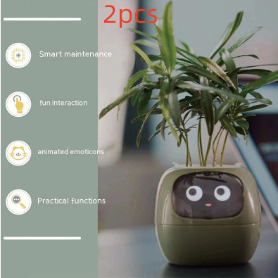 AI Smart Planter - 7 Sensors for Perfect Plant Care - GreenThumb
