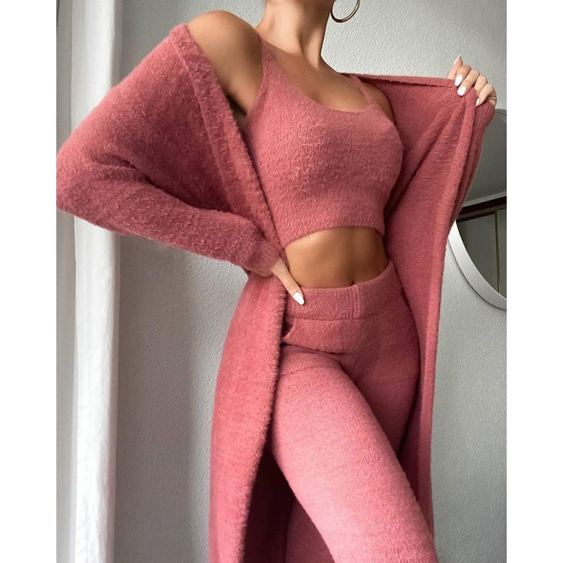 Cozy Pajama Set - 3 Piece Lounge Set for Women