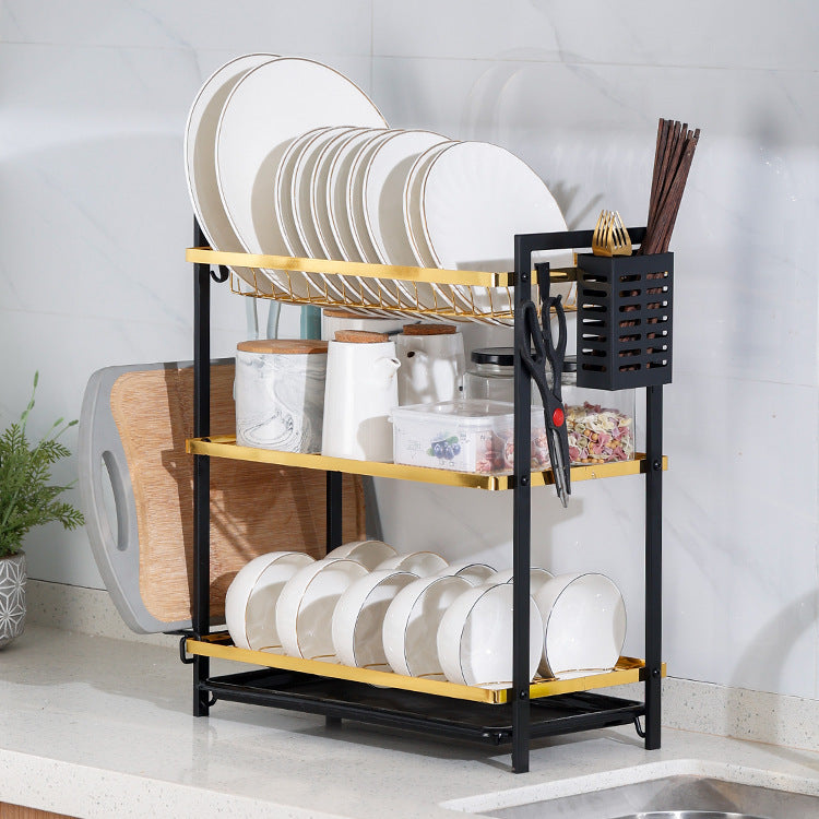 Dish Drying Rack - Kitchen Sink Organizer