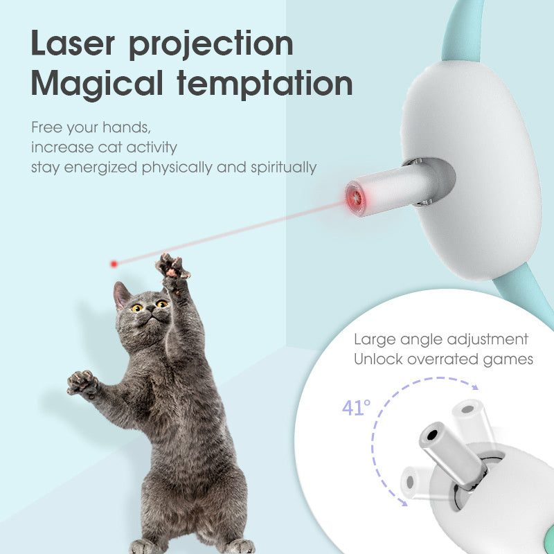 Cat Laser Toy - Interactive USB Charging Pet Toy