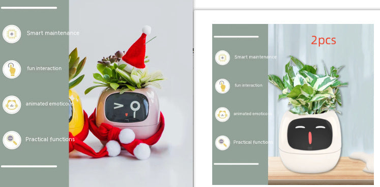 AI Smart Planter - 7 Sensors for Perfect Plant Care - GreenThumb
