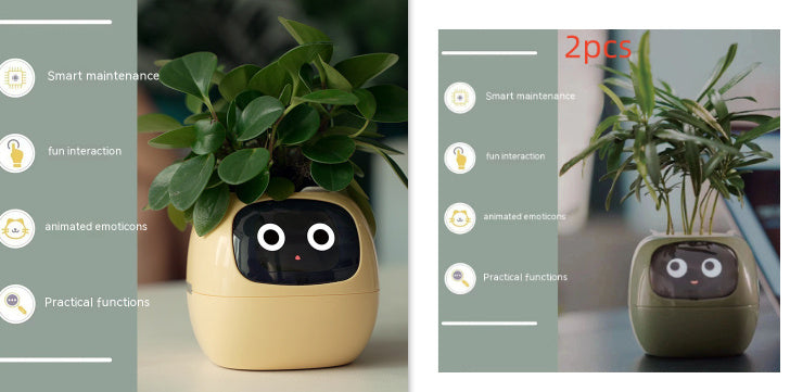 AI Smart Planter - 7 Sensors for Perfect Plant Care - GreenThumb